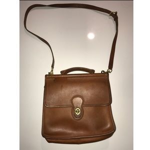 Leather Coach Bag
